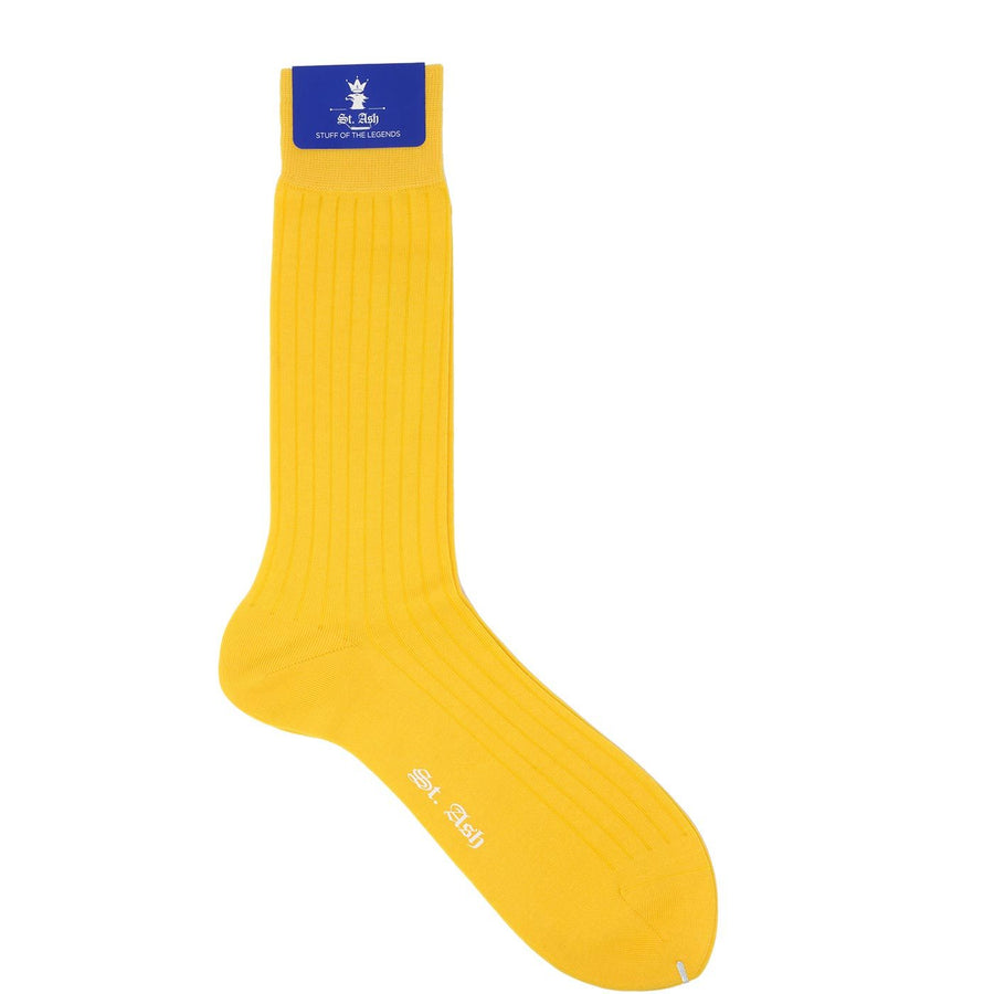 Simplicity Socks - Canary Yellow