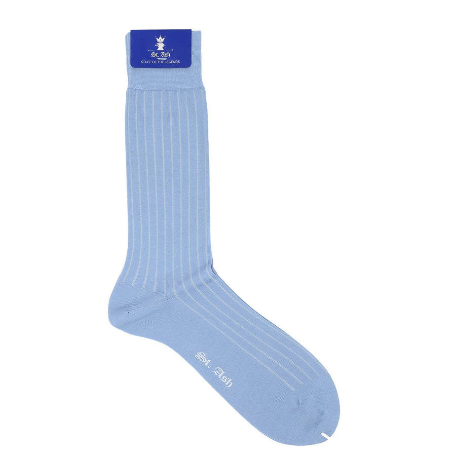 Simplicity Socks - Light Steel Blue